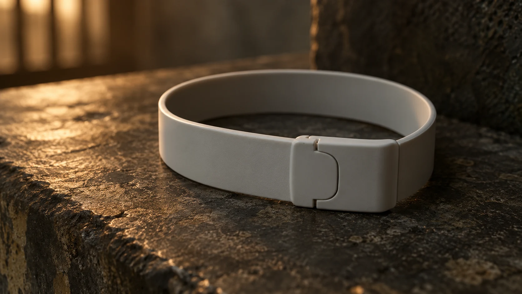Concept passive RFID wristband with a concealed inlay and no powered module
